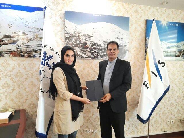 ثمین داوری سرمربی تیم ملی اسكی روی چمن زنان شد