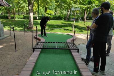 قهرمان مسابقات مینی گلف جام رمضان مشخص شد