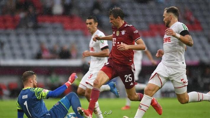 نخستین پیروزی بایرن مونیخ در بوندسلیگا