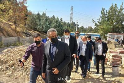 بازدید رییس فدراسیون اسکواش از سالن های درحال ساخت