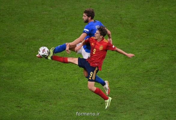 اسپانیا نخستین فینالیست لیگ ملت های اروپا