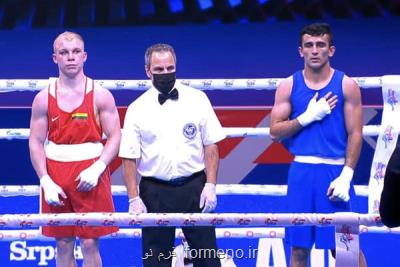 بوكس قهرمانی جهان – صربستان بوکسور ایران در اولین مبارزه پیروز شد