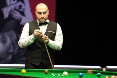 نماینده ایران به مرحله یك شانزدهم صعود كرد؛ پیروزی حسین وفایی در مسابقات اسنوکر قهرمانی انگلستان