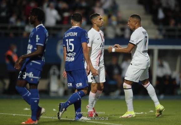 PSG در آخرین ثانیه ها از شکست گریخت