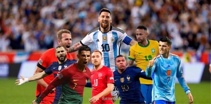 بهترین گلزنان سال جاری ۳۲ تیم جام جهانی