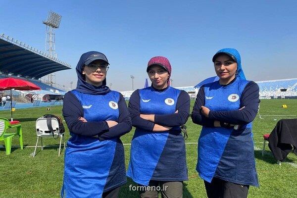 تیم کامپوند بانوان ایران قهرمان کاپ آسیایی بغداد شد