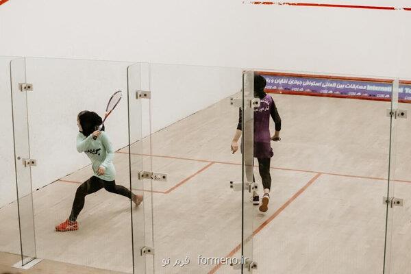 مسابقات جام خلیج گرگان؛ اسکواش بازان راه یافته به یک هشتم نهایی مشخص شدند