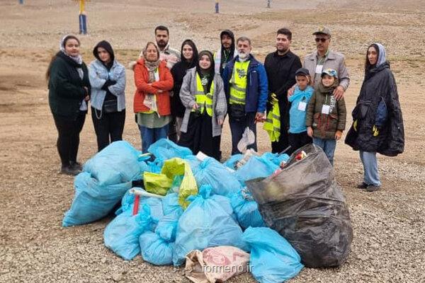 توچال برای سومین بار پاکسازی شد