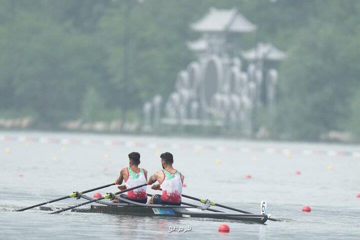 صعود هفت قایق روئینگ ایران به فینال قهرمانی جوانان آسیا