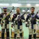 مسابقات آزاد تفنگ جوانان و بزرگسالان؛  نوروزیان قهرمان شد، نکونام نایب قهرمان