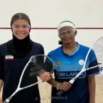 کسب 2 مدال طلا و یک نقره ایران در مسابقات اسکواش سریلانکا